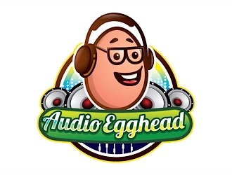 Audio Egghead logo design by gogo