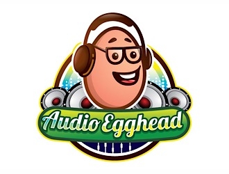 Audio Egghead logo design by gogo