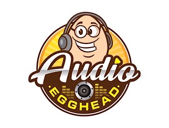 Audio Egghead logo design by gogo