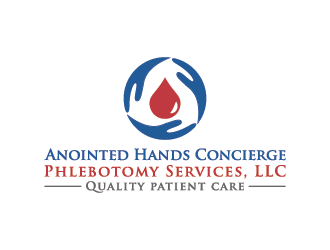 Anointed Hands Concierge Phlebotomy Services, LLC logo design by mhala