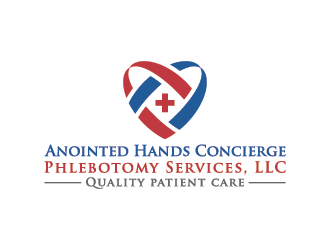 Anointed Hands Concierge Phlebotomy Services, LLC logo design by mhala