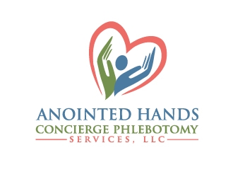 Anointed Hands Concierge Phlebotomy Services, LLC logo design by NikoLai