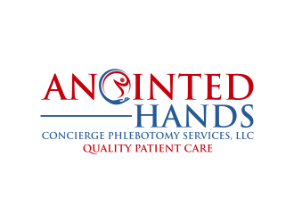Anointed Hands Concierge Phlebotomy Services, LLC logo design by ingepro