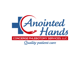 Anointed Hands Concierge Phlebotomy Services, LLC logo design by ingepro