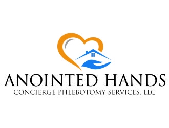 Anointed Hands Concierge Phlebotomy Services, LLC logo design by jetzu