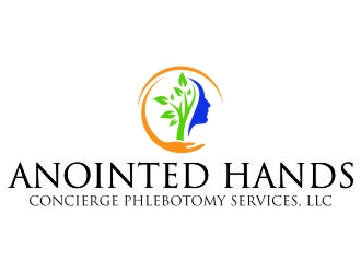 Anointed Hands Concierge Phlebotomy Services, LLC logo design by jetzu