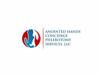 Anointed Hands Concierge Phlebotomy Services, LLC logo design by 48art