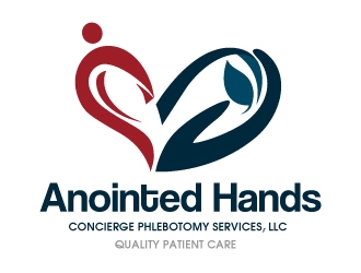 Anointed Hands Concierge Phlebotomy Services, LLC logo design by Suvendu