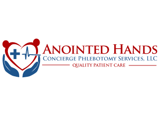 Anointed Hands Concierge Phlebotomy Services, LLC logo design by bloomgirrl