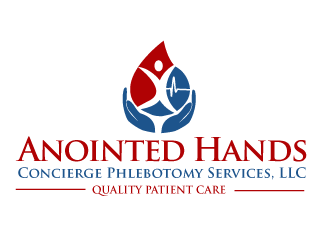 Anointed Hands Concierge Phlebotomy Services, LLC logo design by bloomgirrl