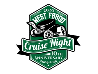 Toppers Car Club logo design by DreamLogoDesign