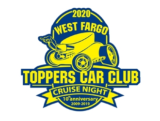 Toppers Car Club logo design by DreamLogoDesign