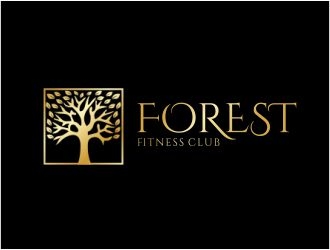 Forest Fitness Club logo design by 48art