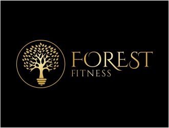 Forest Fitness Club logo design by 48art