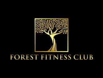 Forest Fitness Club logo design by Kruger