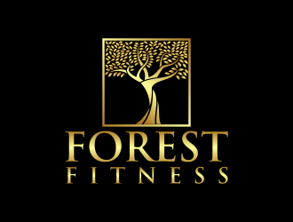 Forest Fitness Club logo design by Kruger
