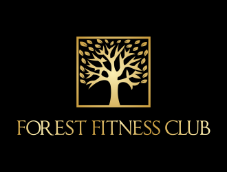 Forest Fitness Club logo design by pakNton