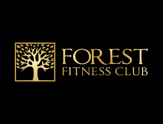 Forest Fitness Club logo design by pakNton