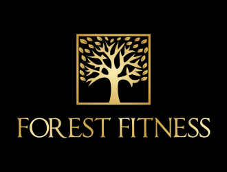 Forest Fitness Club logo design by pakNton