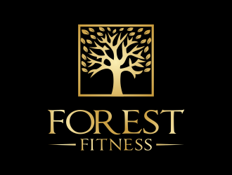 Forest Fitness Club logo design by pakNton
