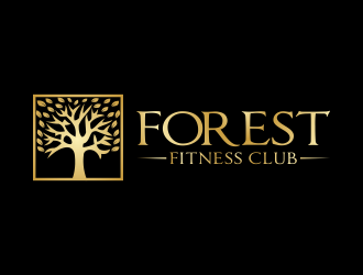 Forest Fitness Club logo design by pakNton