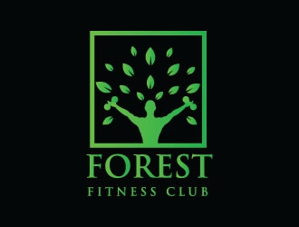 Forest Fitness Club logo design by Suvendu