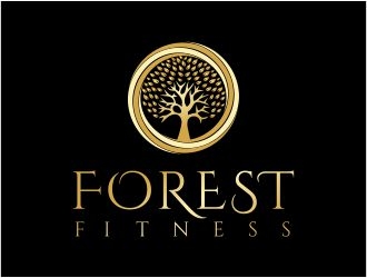 Forest Fitness Club logo design by 48art