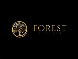Forest Fitness Club logo design by 48art