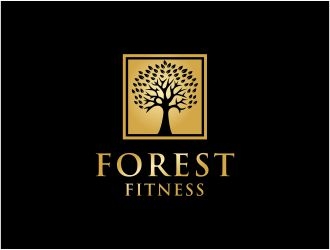 Forest Fitness Club logo design by 48art