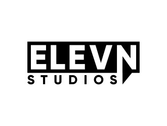 ELEVN STUDIOS logo design by pakNton