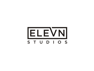 ELEVN STUDIOS logo design by bomie