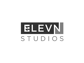 ELEVN STUDIOS logo design by blackcane