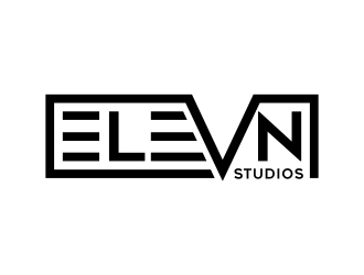 ELEVN STUDIOS logo design by ekitessar