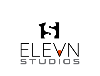 ELEVN STUDIOS logo design by tec343