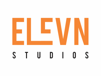 ELEVN STUDIOS logo design by up2date