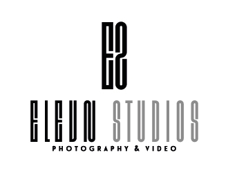 ELEVN STUDIOS logo design by Bassfade