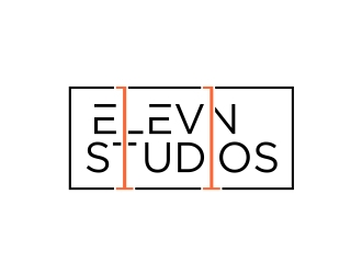 ELEVN STUDIOS logo design by aura