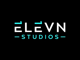ELEVN STUDIOS logo design by akilis13