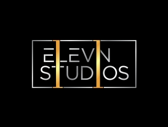 ELEVN STUDIOS logo design by aura