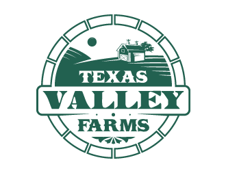 Texas Valley Farms logo design by Ultimatum