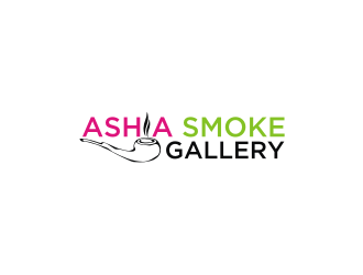 Ashia Smoke Gallery  logo design by Diancox