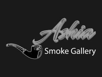 Ashia Smoke Gallery  logo design by bulatITA