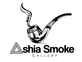 Ashia Smoke Gallery  logo design by Suvendu