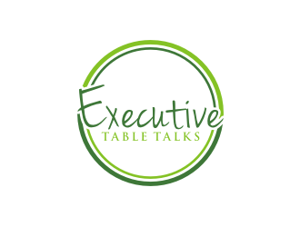 Executive Table Talks logo design by bricton