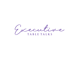 Executive Table Talks logo design by bricton