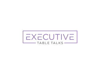 Executive Table Talks logo design by alby