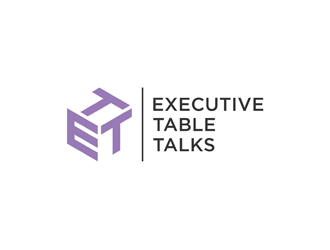 Executive Table Talks logo design by alby