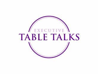 Executive Table Talks logo design by ammad
