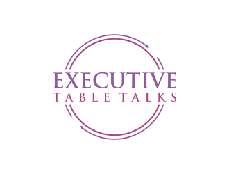 Executive Table Talks logo design by RIANW