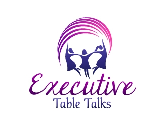 Executive Table Talks logo design by Dawnxisoul393